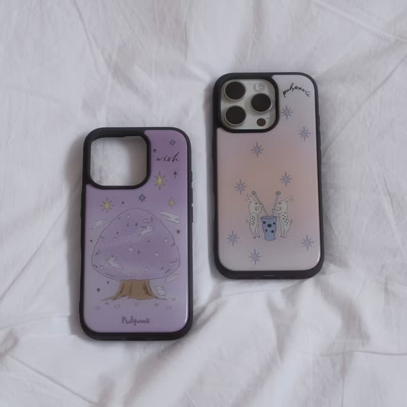 Moon Tree (lavender) Phone Case