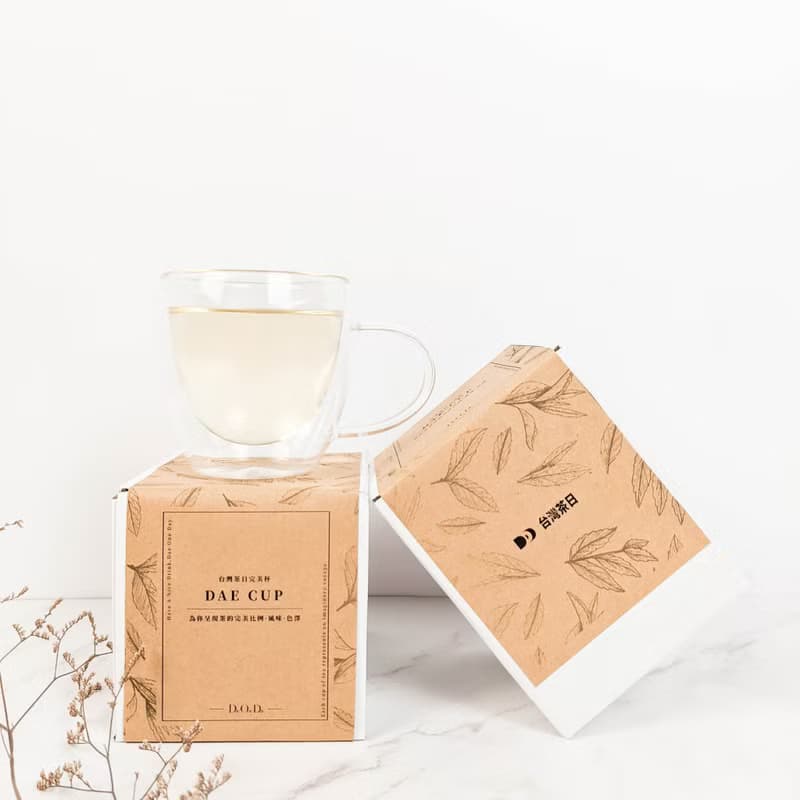 【雙層玻璃泡茶杯】畢業禮物 婚禮禮物 茶葉禮盒