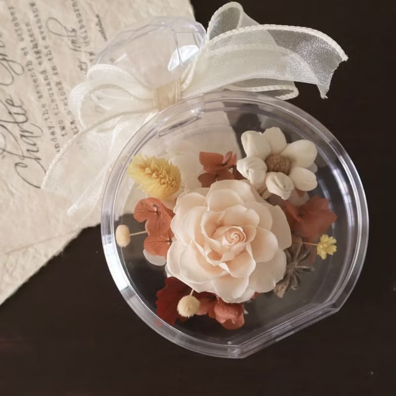 秋色永生玫瑰香水瓶擺設 情人節禮物 開幕盆花 居家擺設 送禮