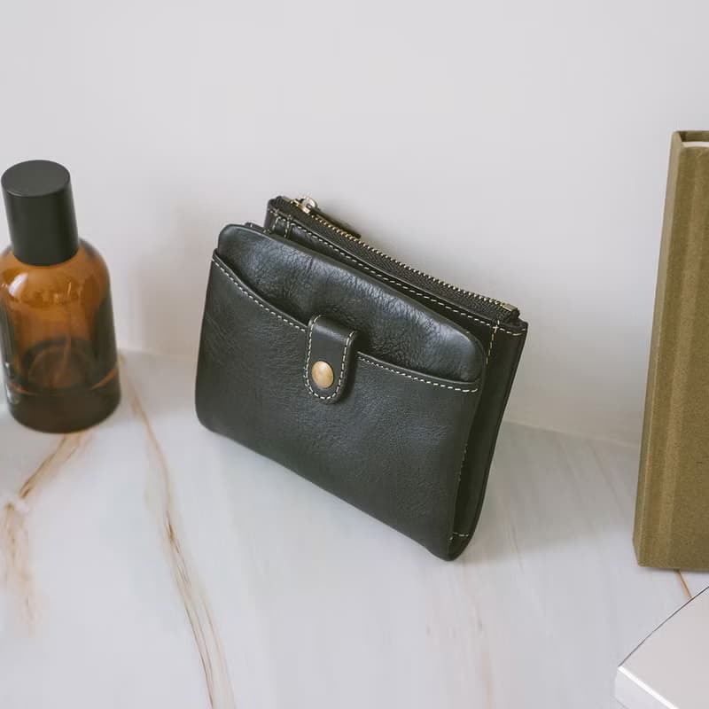 【禮盒】真皮多夾層短夾 29035 黑