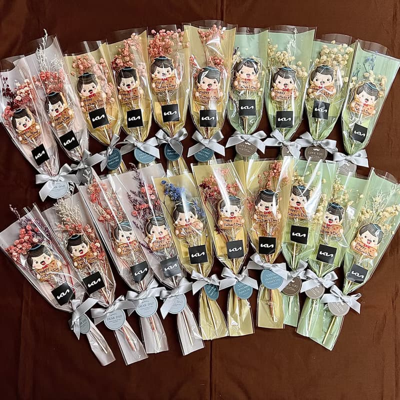 父親節禮物—糖霜餅乾花束