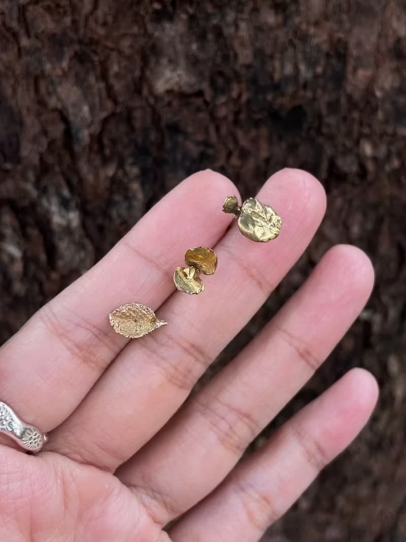 小系列 嫩葉耳釘