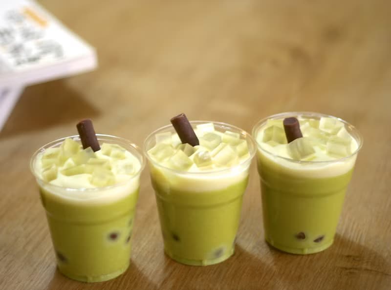 ||製皂工人手工皂|| 珍珠綠奶茶杯皂