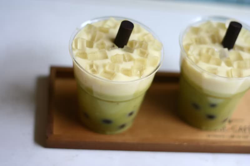 ||製皂工人手工皂|| 珍珠綠奶茶杯皂