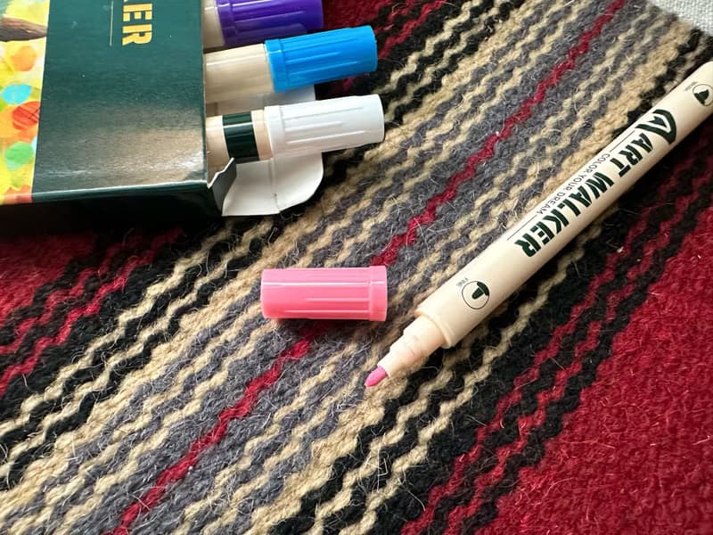 招財貓填色御守 皮革DIY材料包 好好縫 掛飾 刻名 禮物 祝福