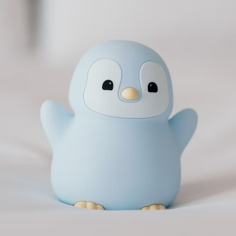 舉手賣萌中 | Lumi Penguin 企鵝創意夜燈 | 可愛夜燈 療癒禮物