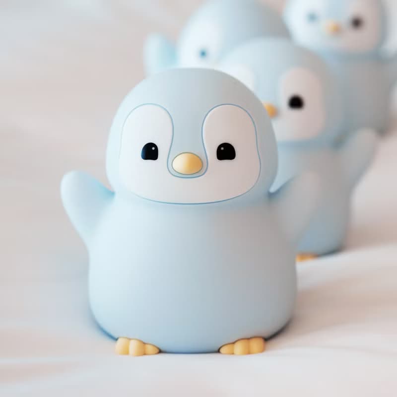 舉手賣萌中 | Lumi Penguin 企鵝創意夜燈 | 可愛夜燈 療癒禮物