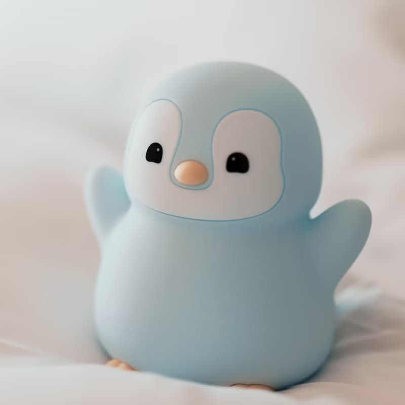 舉手賣萌中 | Lumi Penguin 企鵝創意夜燈 | 可愛夜燈 療癒禮物