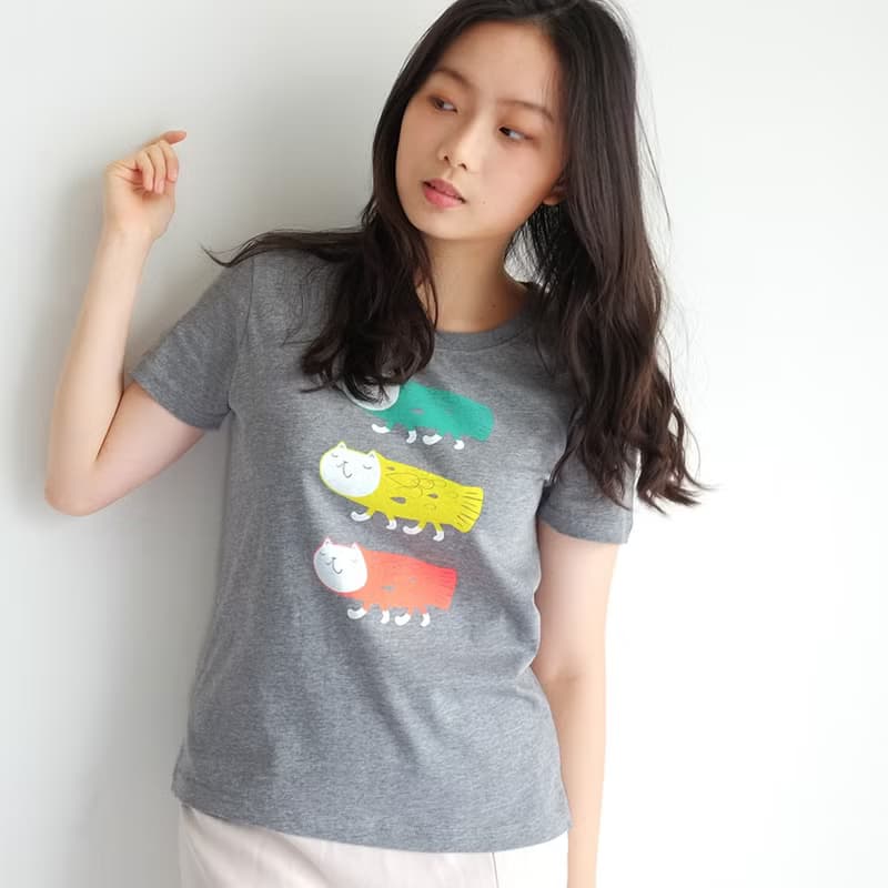 魚喵散步Elio - 中性tshirt
