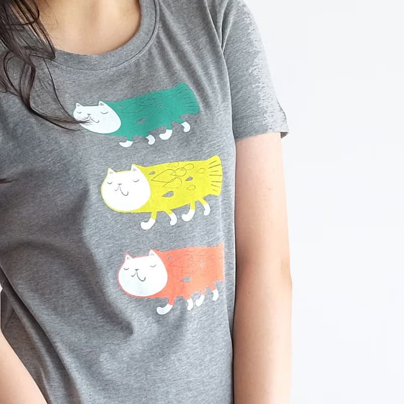 魚喵散步Elio - 中性tshirt