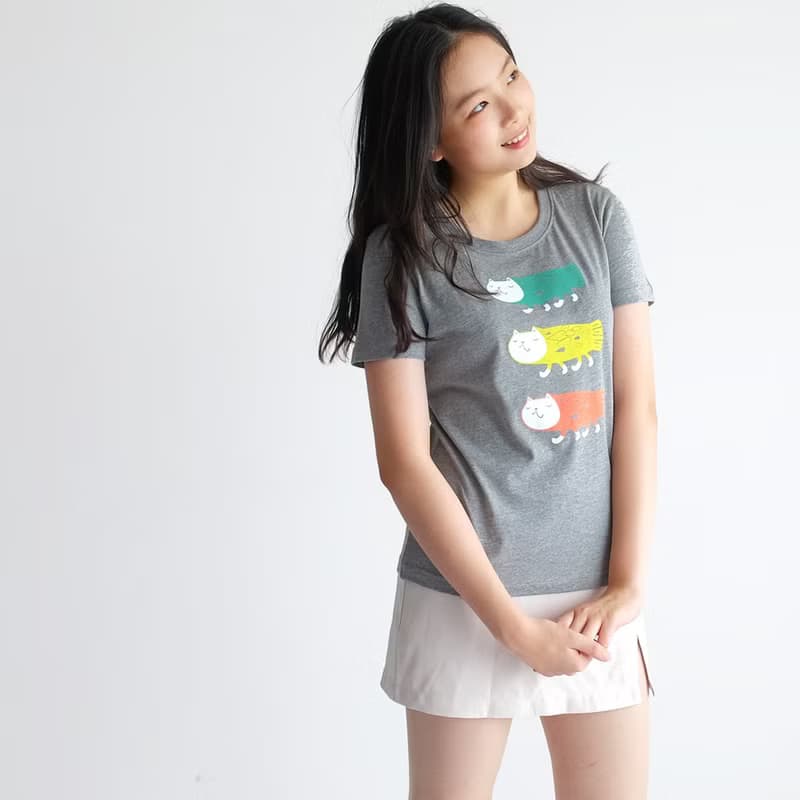 魚喵散步Elio - 中性tshirt