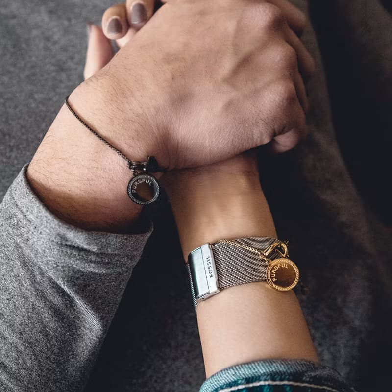 【開運】懶人口罩鍊 自由調節  兩用手鍊 玫金色