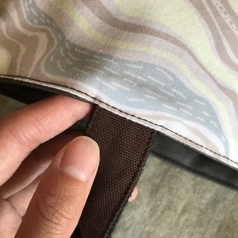 【內防水故事印花提袋 】/ 自印布故事印花系列/餐袋