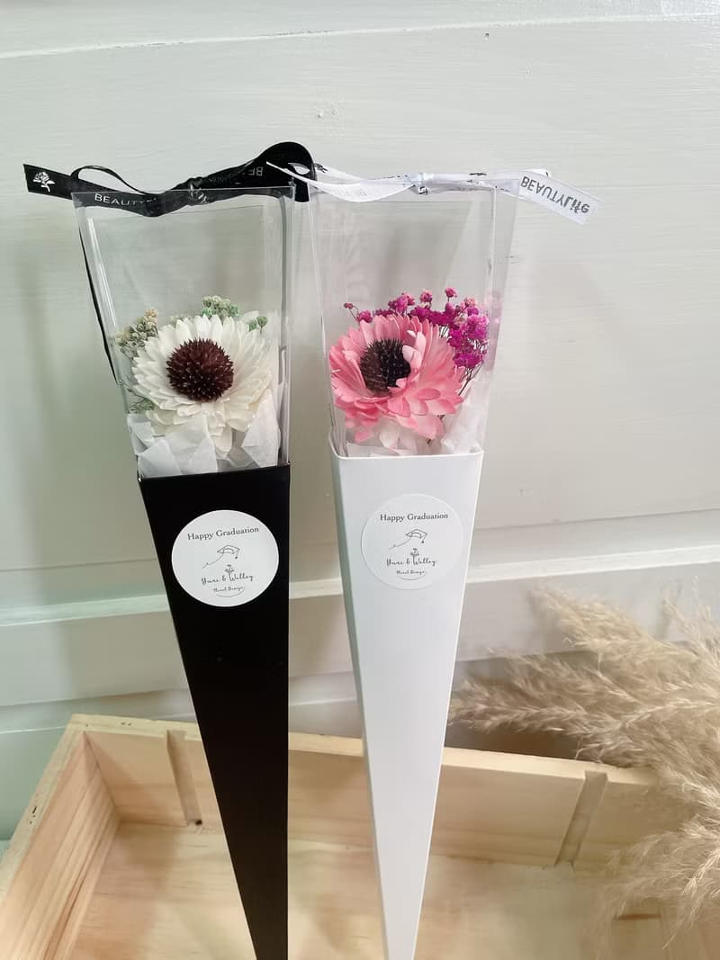 向日葵花束/太陽花束/畢業禮物/教師花束/畢業花束/單朵向日葵花