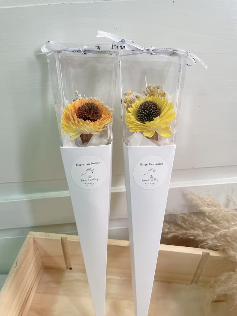 向日葵花束/太陽花束/畢業禮物/教師花束/畢業花束/單朵向日葵花