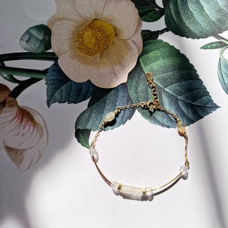 14K包金礦石手鍊_Lily 14KGF bracelet