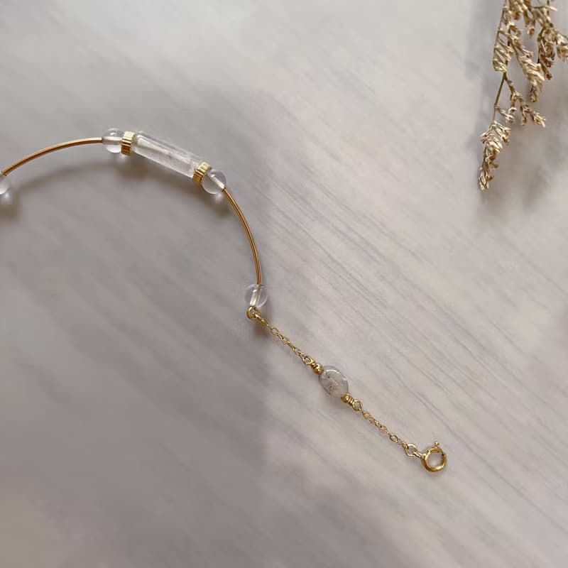 14K包金礦石手鍊_Lily 14KGF bracelet