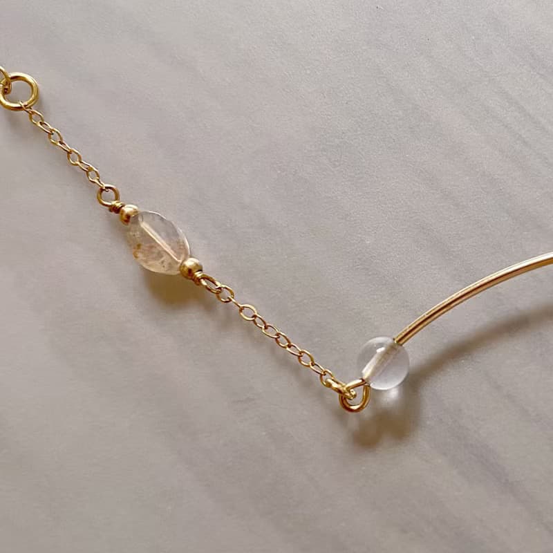 14K包金礦石手鍊_Lily 14KGF bracelet