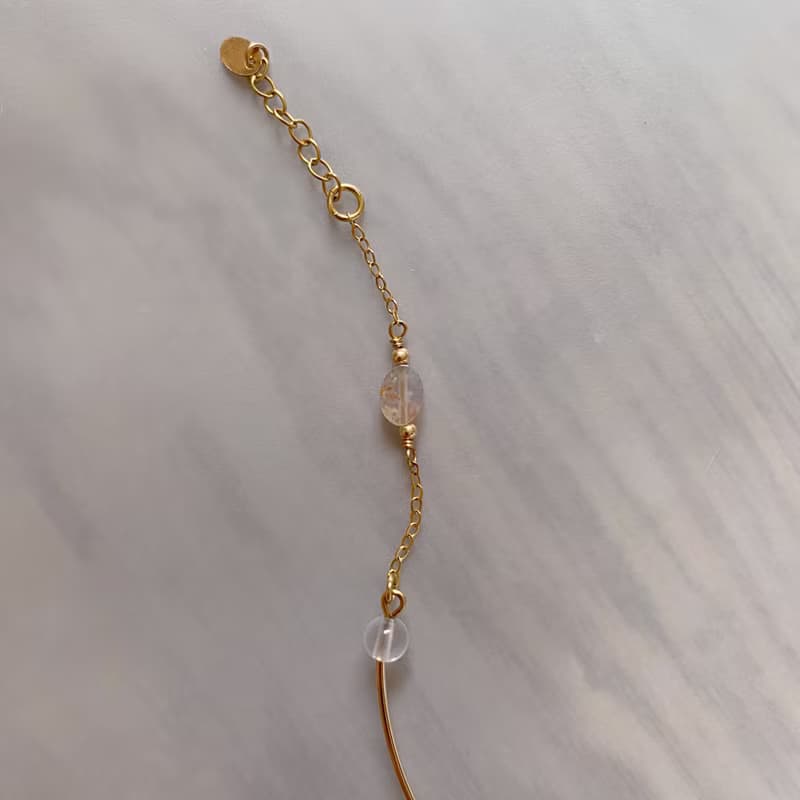 14K包金礦石手鍊_Lily 14KGF bracelet