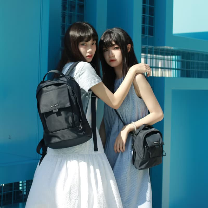 旅遊 超輕 防潑水 後背包 書包 電腦包 親子裝 女生 Gemini