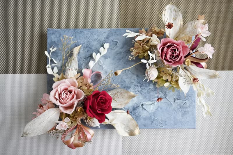 永生花立體掛畫 居家商業空間佈置  —晨曦前的靜謐時光—