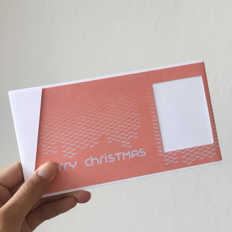 Pin Cards - Rosnow 聖誕卡 / 專為拍立得設計的禮物卡