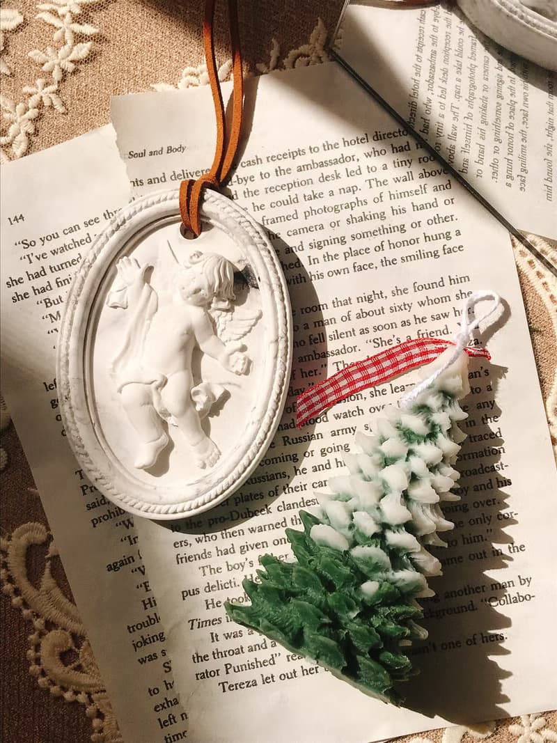 【獨家聖誕禮盒】聖誕香氛蠟燭禮盒 聖誕樹 雪花 擴香石