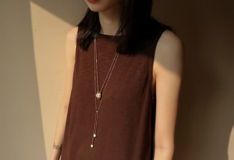 圓氐  古典珍藏  珍愛自己雙層長項鍊