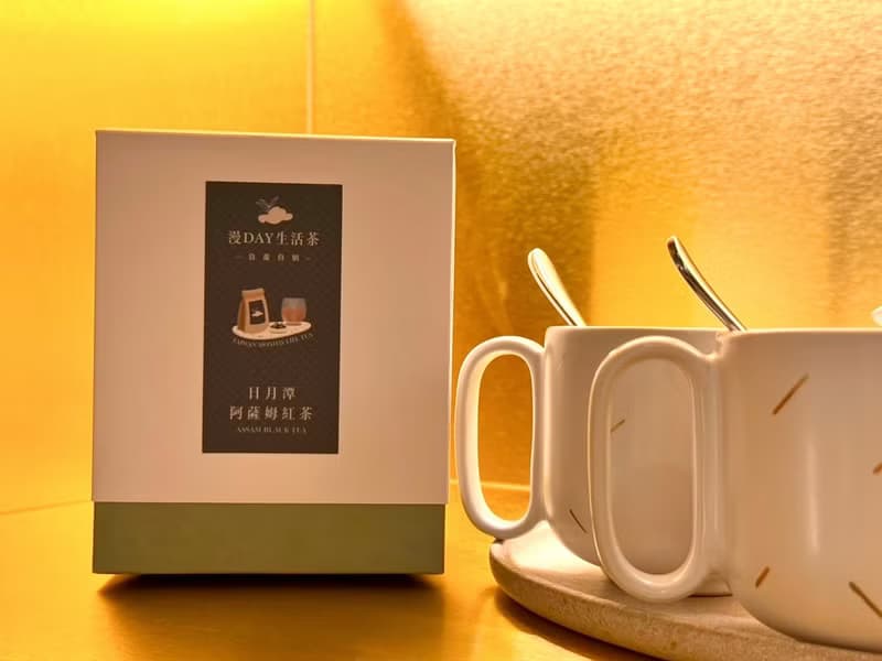 漫DAY生活茶—紅茶袋茶包小禮盒-15入隨身包 日月潭紅茶