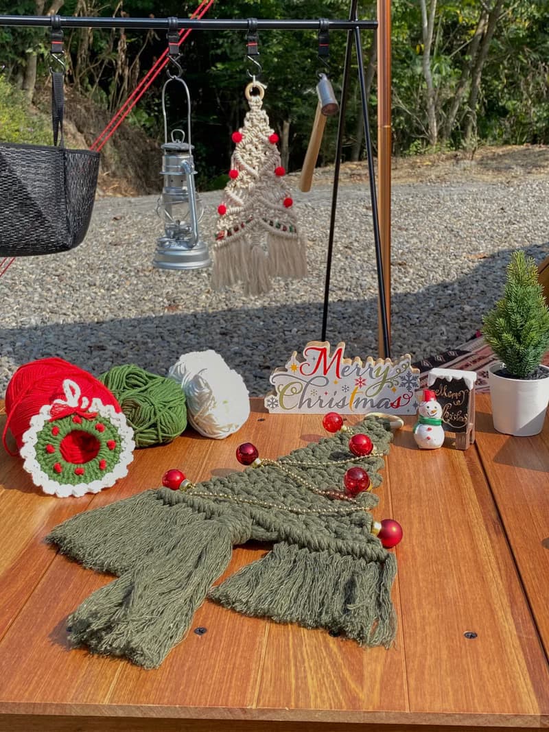 編織聖誕樹 掛飾 聖誕禮物 交換禮物 聖誕禮盒