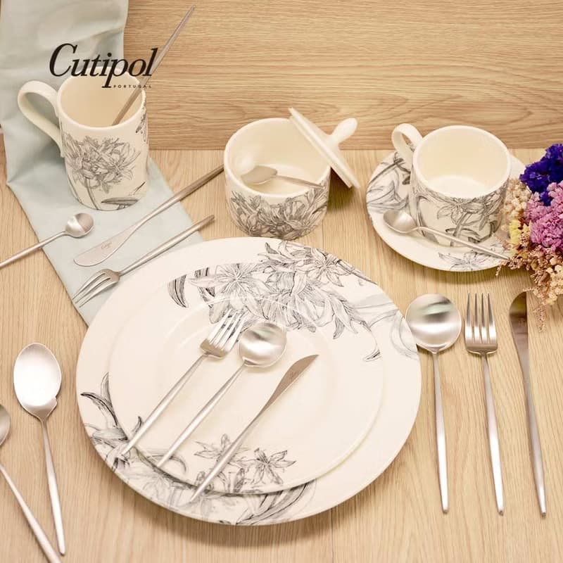 葡萄牙 Cutipol  MOON霧銀 18CM 萬用匙美食家湯匙