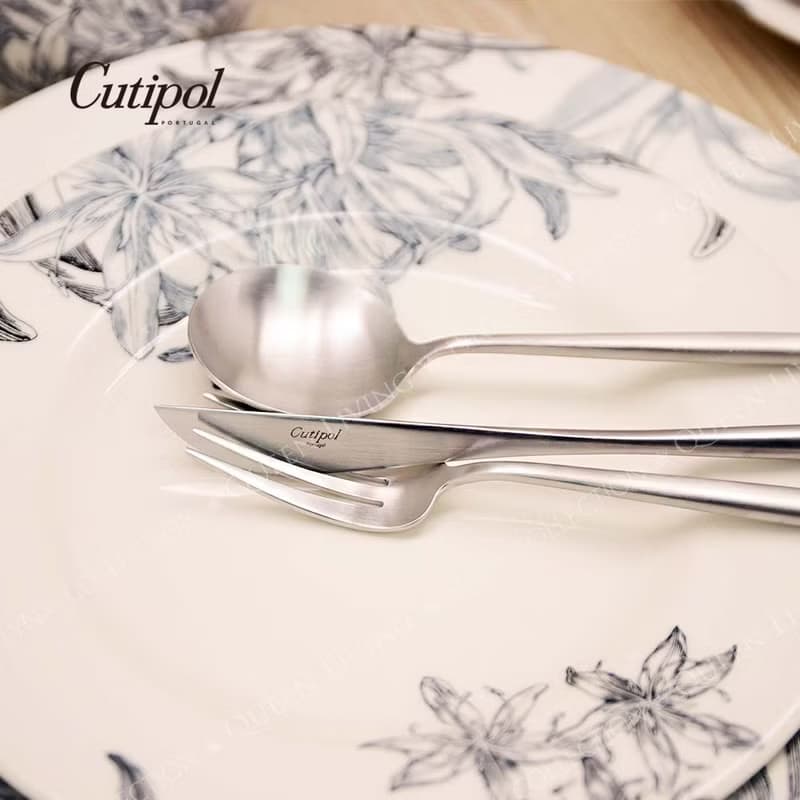 葡萄牙 Cutipol  MOON霧銀 18CM 萬用匙美食家湯匙