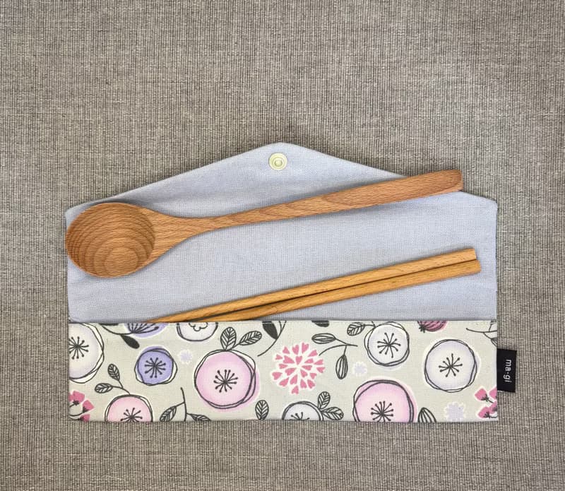 夏日果香-餐具袋 l 筆袋 l 收納袋 l 環保