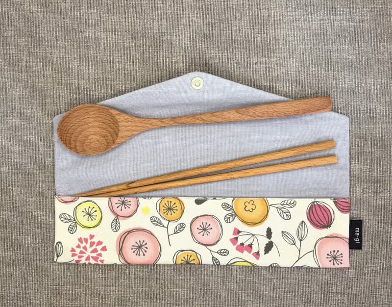 夏日果香-餐具袋 l 筆袋 l 收納袋 l 環保