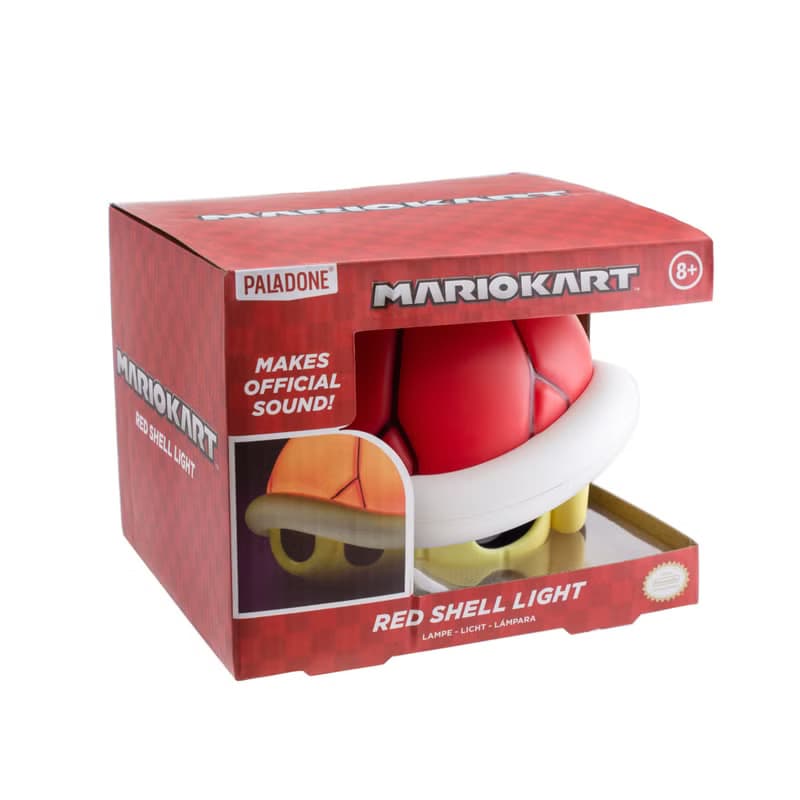 【Mario系列】任天堂瑪利歐紅龜殼發聲小夜燈