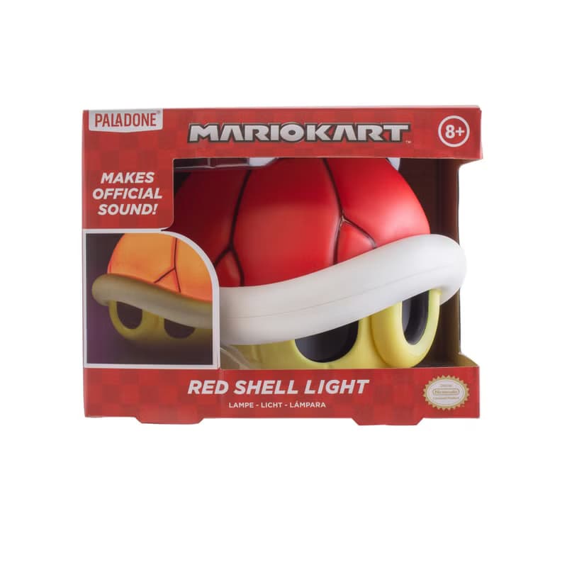 【Mario系列】任天堂瑪利歐紅龜殼發聲小夜燈