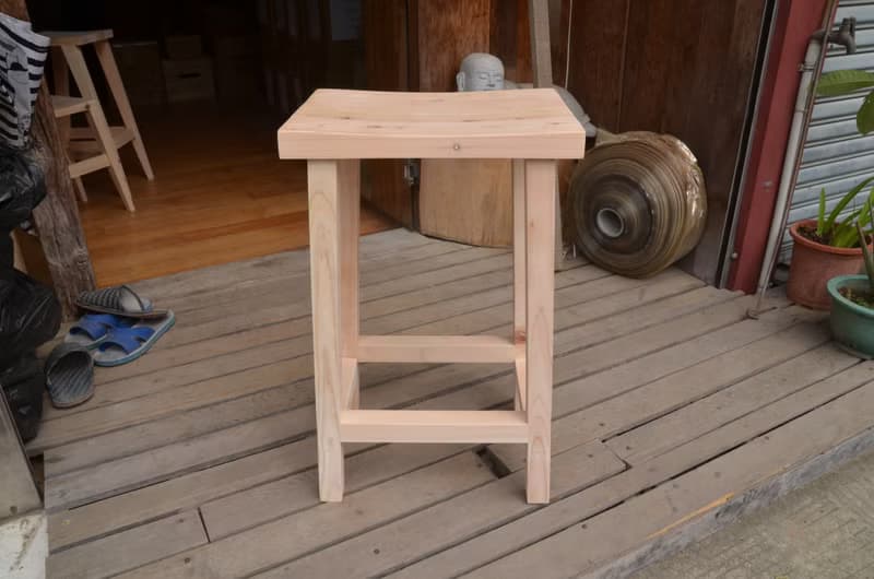 一郎木創 / 無垢吧檯椅