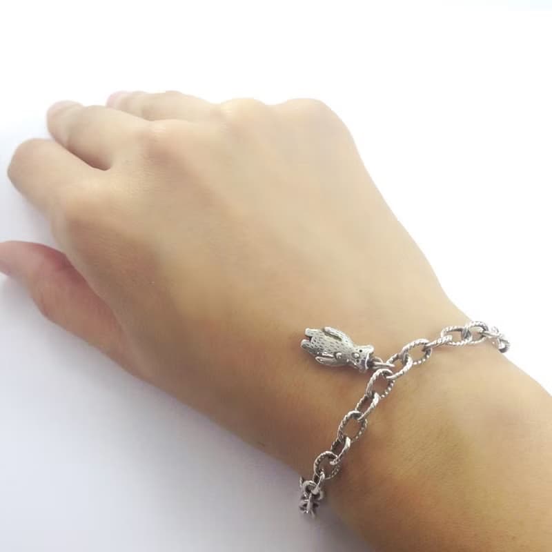 小熊 純銀 手鍊