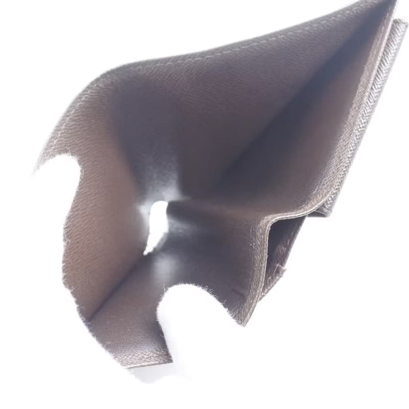 【日本直送】ルイ・ヴィトン LOUIS VUITTON ポルトフォイユ・マルコ 二つ折り財布 N61675 ダミエキャンバス 茶 CA0089 メンズ【中古】