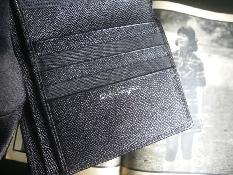 【老時光 OLD-TIME】早期二手包義大利Salvatore Ferragamo短皮夾