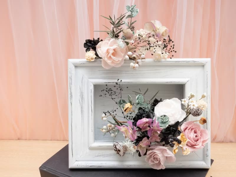 典藏時光 立體永生花框 居家裝飾 喬遷花禮 母親節 生日禮