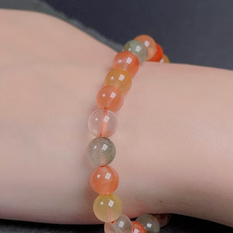天然兔毛水晶手珠 | 天然水晶 | 送禮