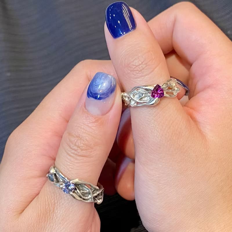 【純銀手作】蔓蔓戒指