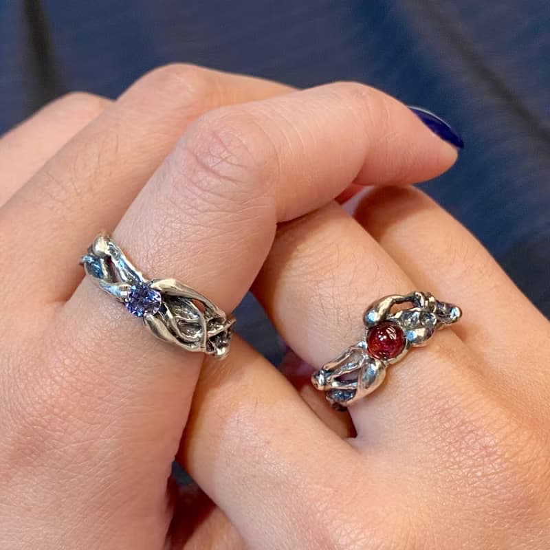 【純銀手作】蔓蔓戒指