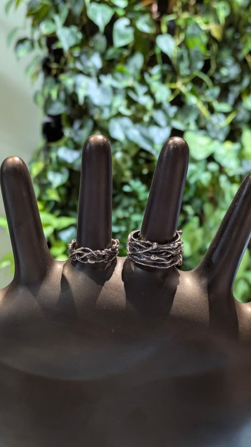 【純銀手作】蔓蔓戒指