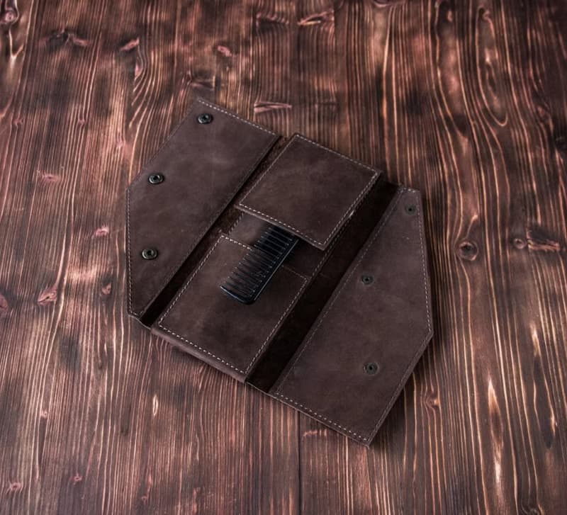 Personalized leather barber case, Barber Tool Kit, hairdressers kits
