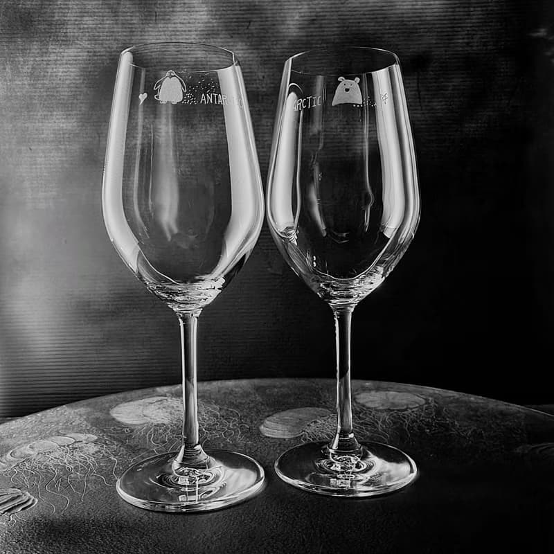 【婚賀水晶杯雕刻】客定手雕 紅酒水晶杯 不限意象/免費刻字