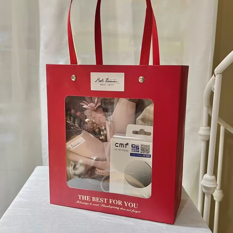 【遇見恆久】七夕限定 花開有聲乾燥花小花束耳機禮盒組