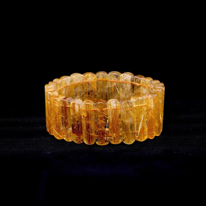 寶麗金珠寶-天然鈦晶手排