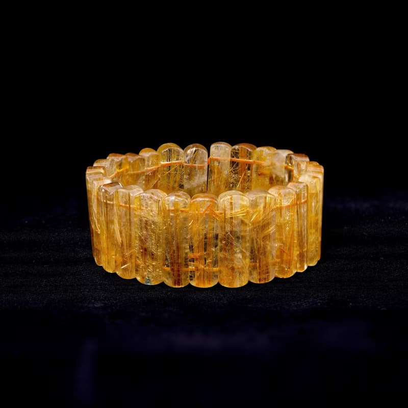 寶麗金珠寶-天然鈦晶手排